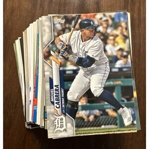 Detroit Tigers Baseball Card Huge Lot 109 Different Cards